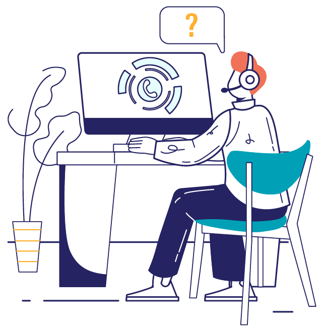 Select Wisely Health Insurance Person on Video Call With Question