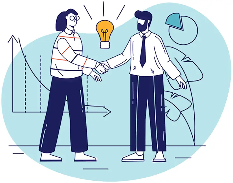 Select Wisely Two Coworkers